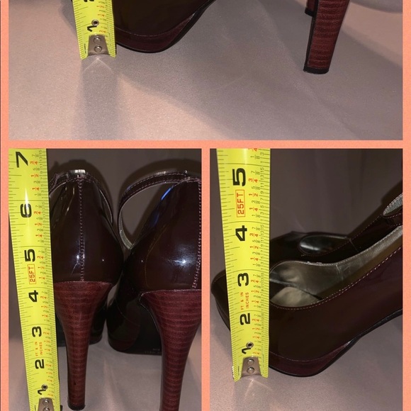 Nine West peep toe heels - Picture 8 of 8